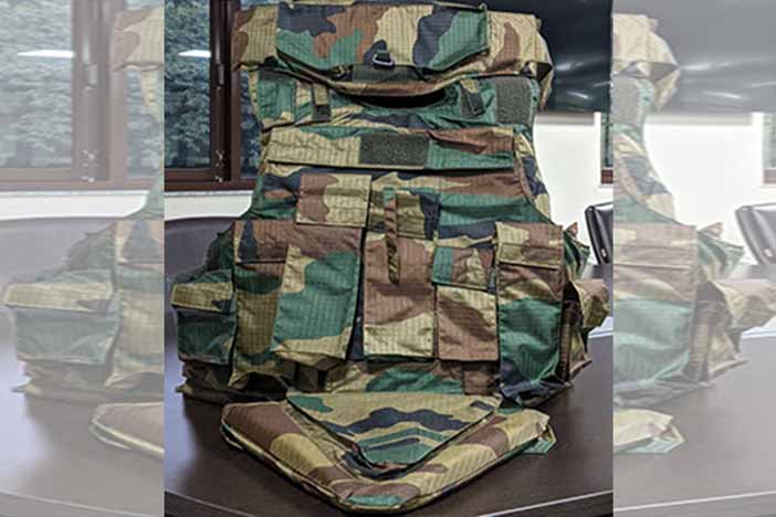 DRDO IIT Delhi Abhed Bulletproof Jacket.